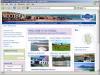 Scotsell - Screenshot of new site