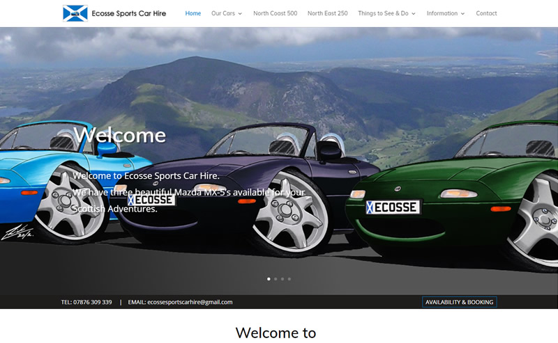 Ecosse Sports Car Hire