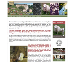 New Lanark Organic Wool Spinners