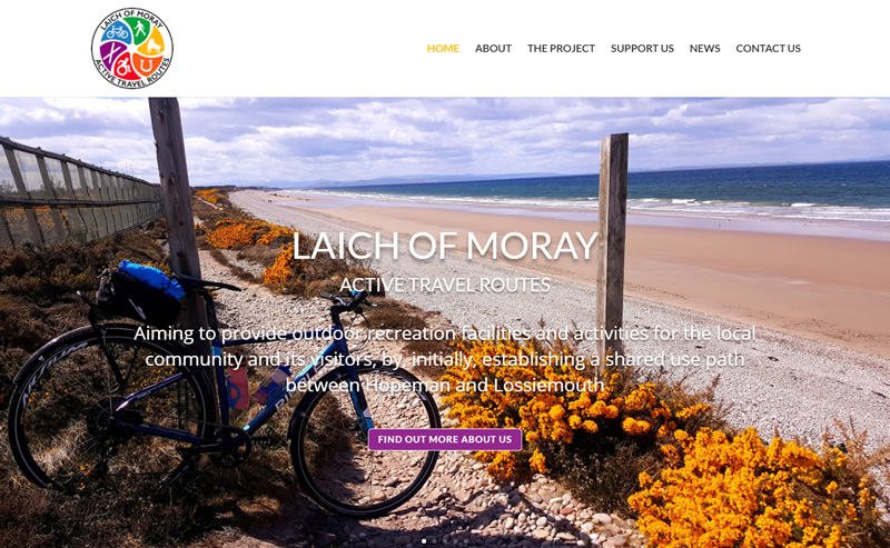 Laich of Moray Active Travel Routes